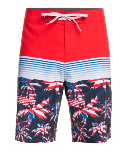 Quiksilver Mens Surfsilk Panel 20 Boardshort Swim Trunk Bathing Suit