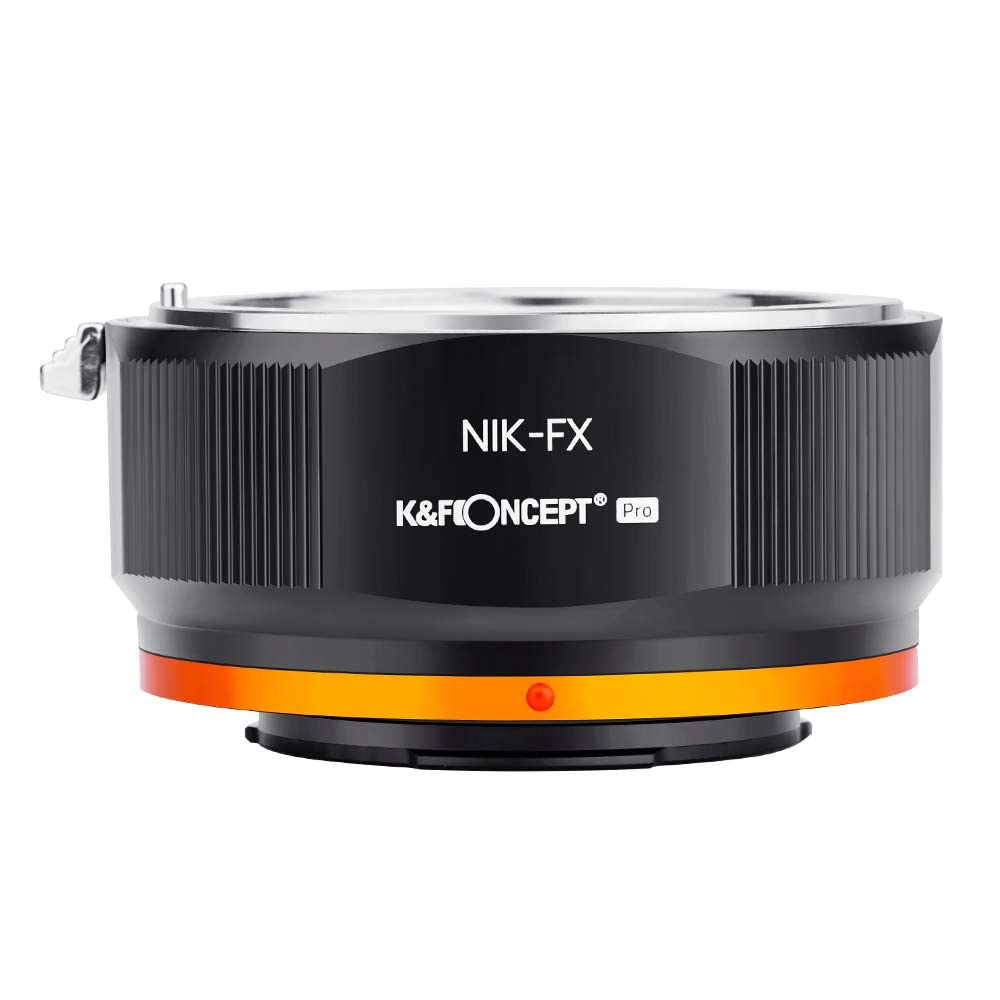 K&F CONCEPT Bague d'adaptation NIK-FX (AI-FX) Adaptateur Compatible avec Utiliser Objectifs compatibile Con Nikon AI sur Appareils Photo Boîtier compatibile Con Fujifilm X Monture M11115
