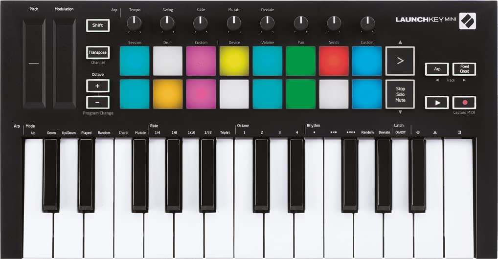 Amazon.com: Novation Launchkey Mini MK3 25-Note USB Keyboard