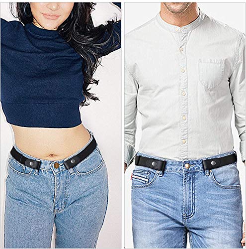 No Buckle Invisible Elastic Stretch Waist Belt for Mens and Womens Belt Jeans3