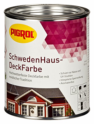 Preisvergleich Produktbild Schwedenhaus-Deckfarbe, Farbton: enzianblau, 10 ltr. Gebinde