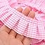 Amazon.com: Gingham Ruffle Pleated Lace Trim 1.67