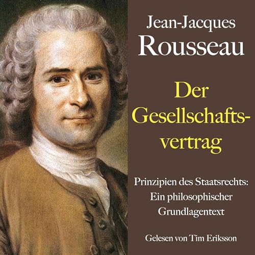 Page de couverture de Jean-Jacques Rousseau - Der Gesellschaftsvertrag