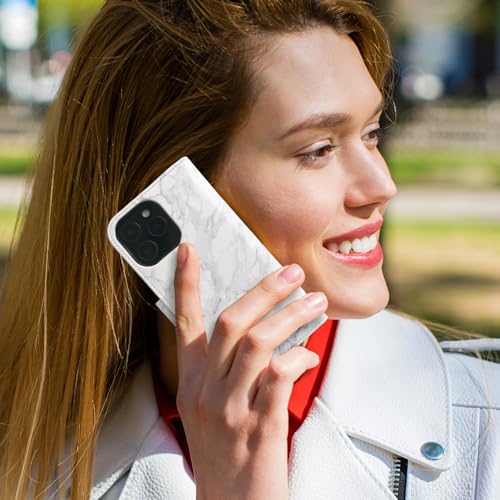 Étui béquille magnétique iPhone 16 Pro Max rabat amovible 4 emplacements