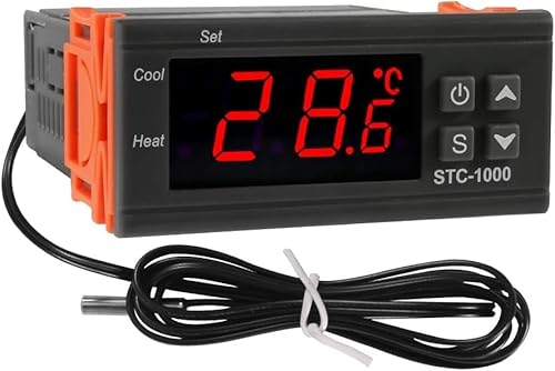 Electrobot STC-1000 Temperature Controller 220V AC - Digital...