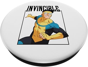 Invincible Character Logo PopSockets Adhesive PopGrip