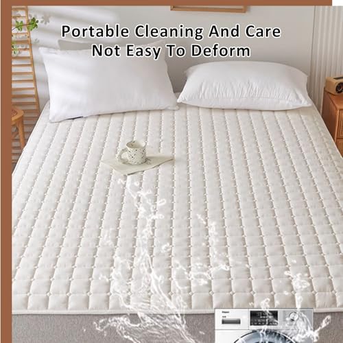 Atmungsaktive Faltmatte – Weiche Futon-Matratze für Bodenbett, tragbare Campingmatratze, bequemes und leichtes Campingbett, einfache Lagerung für Reisen und Zuhause