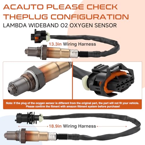 Sensor de Oxígeno O2 Upstream Downstream ACAUTO 2 Pack miniatura 2