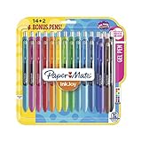 Paper Mate InkJoy Gel Pens, Medium Point, Assorted Colors, 16-Count