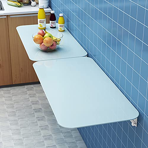Table de cuisine murale pliante anti-rayures pour libérer l'espace au sol - 4