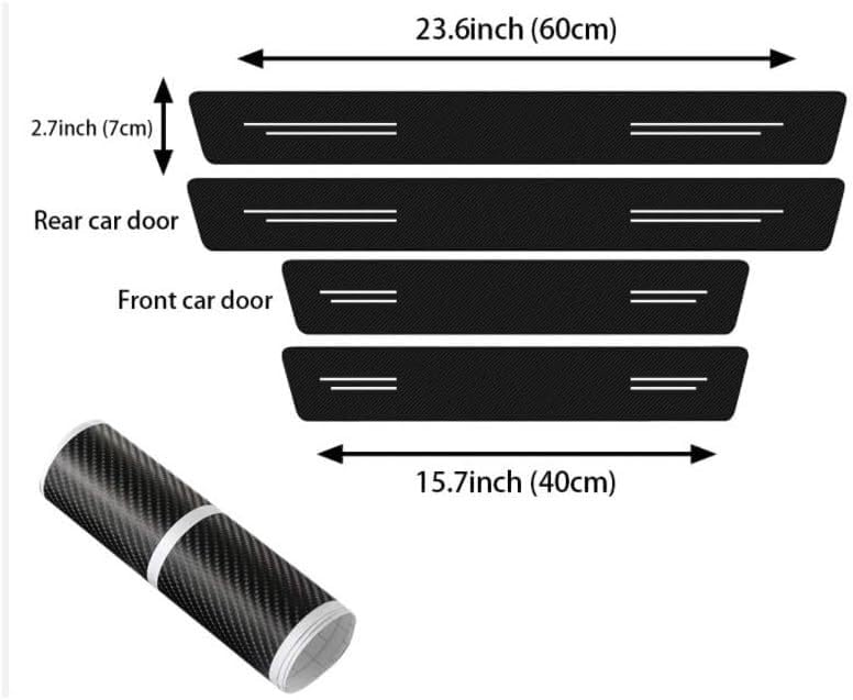 Protection de pare-chocs de coffre premium pour Land Cruiser Prado arrière