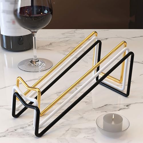 Soporte para Botellas de Vino en Hierro Sólido Blanco miniatura 4