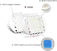 Vista 3 de Chip LED de alta potencia de 100W., 100.00watts, 34.0 volts