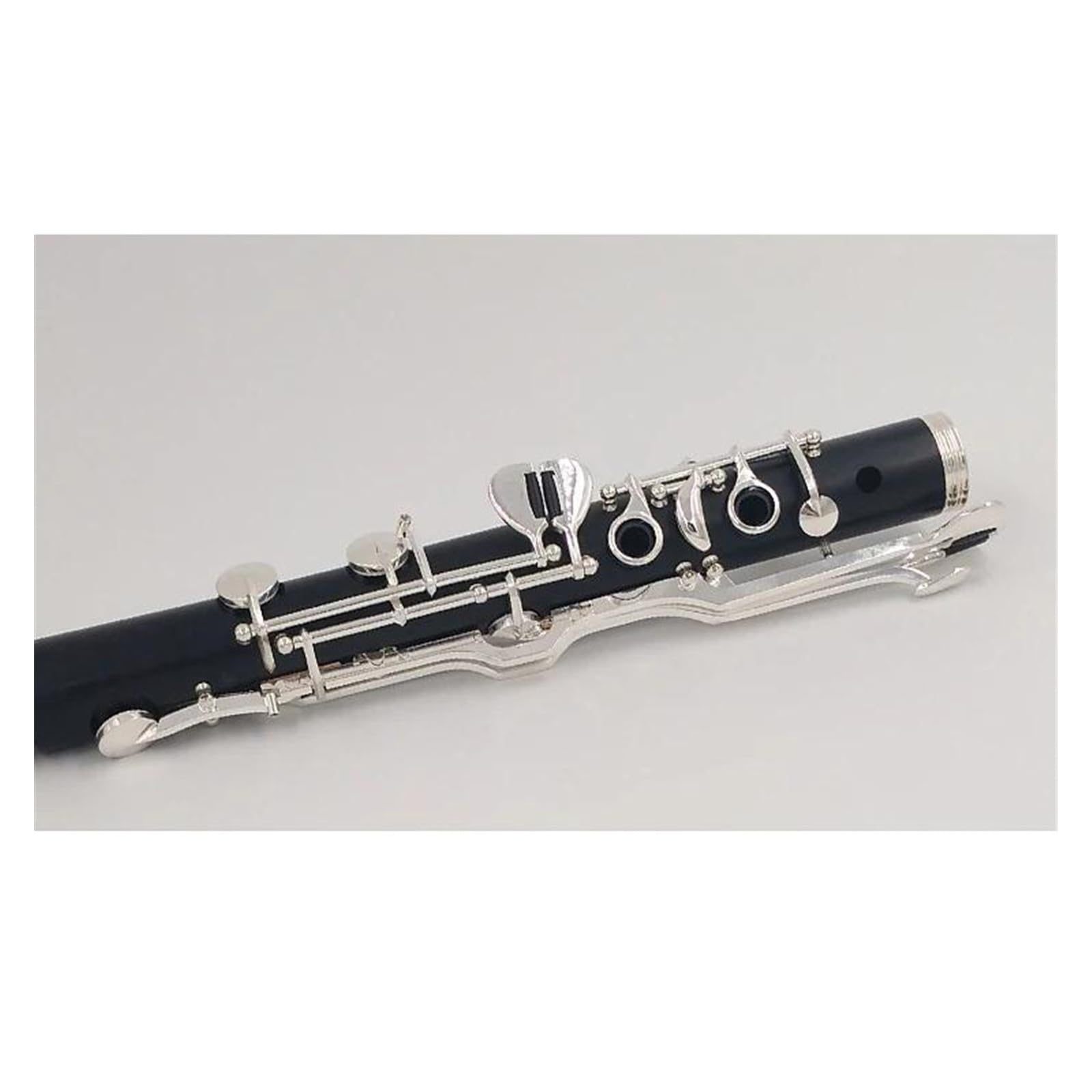 18 Tasti Corpo In Ebano Tono G Clarinetto Chiavi Placcate Argento Strumenti A Fiato Clarinetto