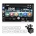 Produktbild MiCarBa Universal 7 Zoll 2 Din Autoradio, Auto Autoradio Videorekorder Touch HD 1080P, Auto Stereo Unterstützung FM Android 4.0-8.0 Telefon Spiegelverbindung mit hinterer Kamera (CL7035B)