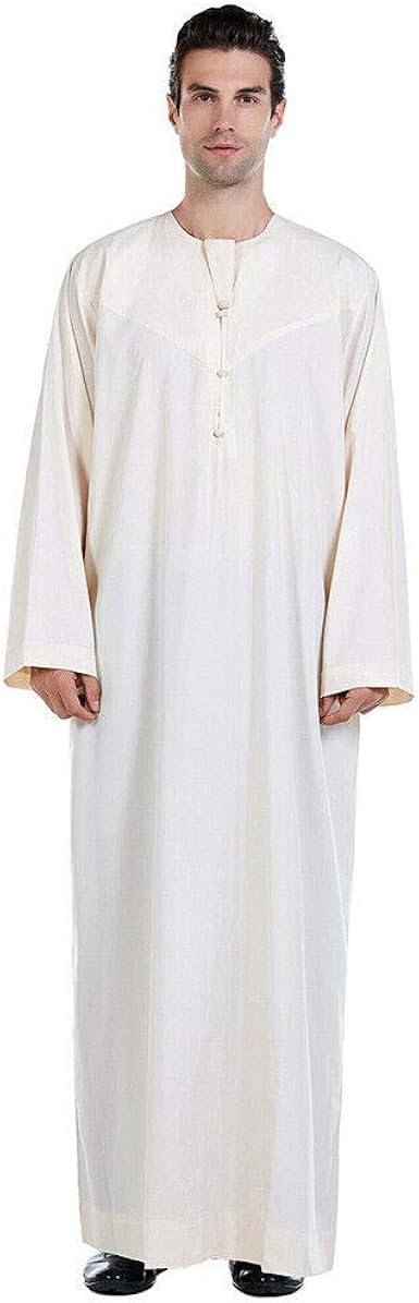 Janjunsi Arab Muslim Dishdasha Robe 