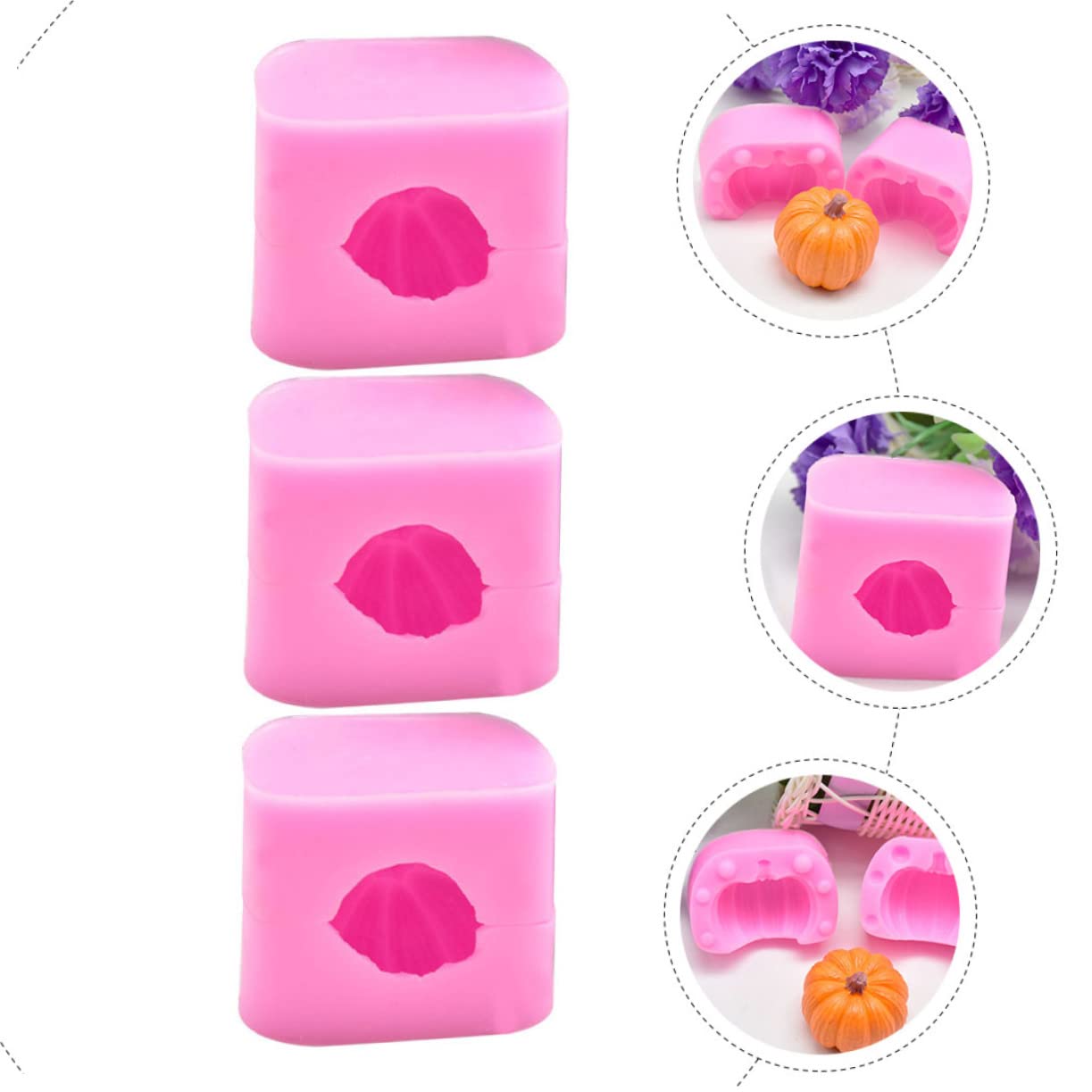 Cabilock Lot De 4 Moules À Gâteau En Silicone Antiadhésifs Pour Décoration Dhalloween 6 Pièces X 4