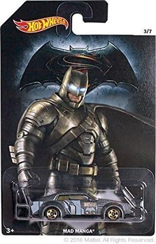 Hot Wheels - Batman vs Superman Dawn of Justice - Mad Manga (Long Card)