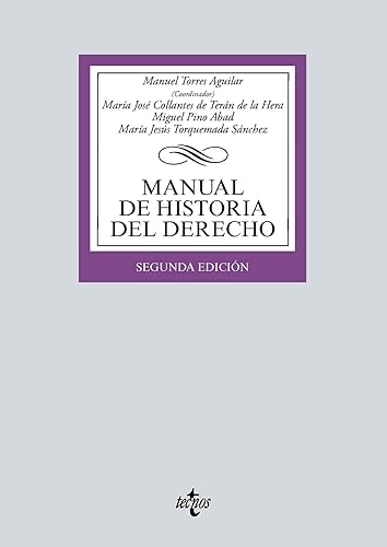 Pack Manual de Historia del Derecho (Derecho - Biblioteca Universitaria de Editorial Tecnos)