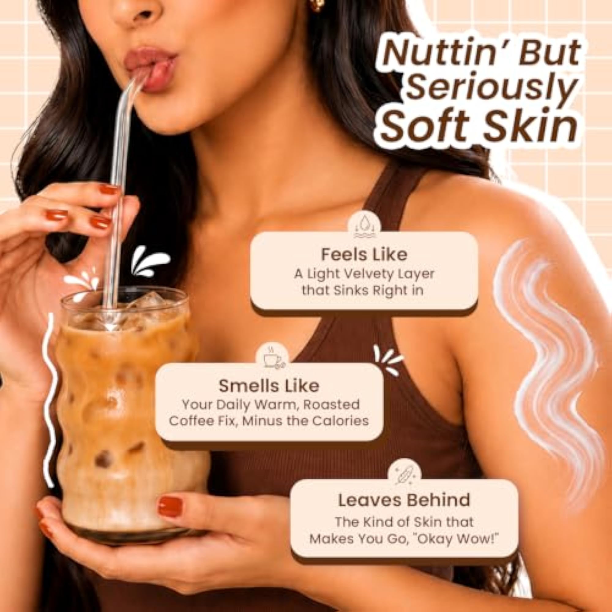 Urbanyog Nuts About Coffee Perfume Body Lotion