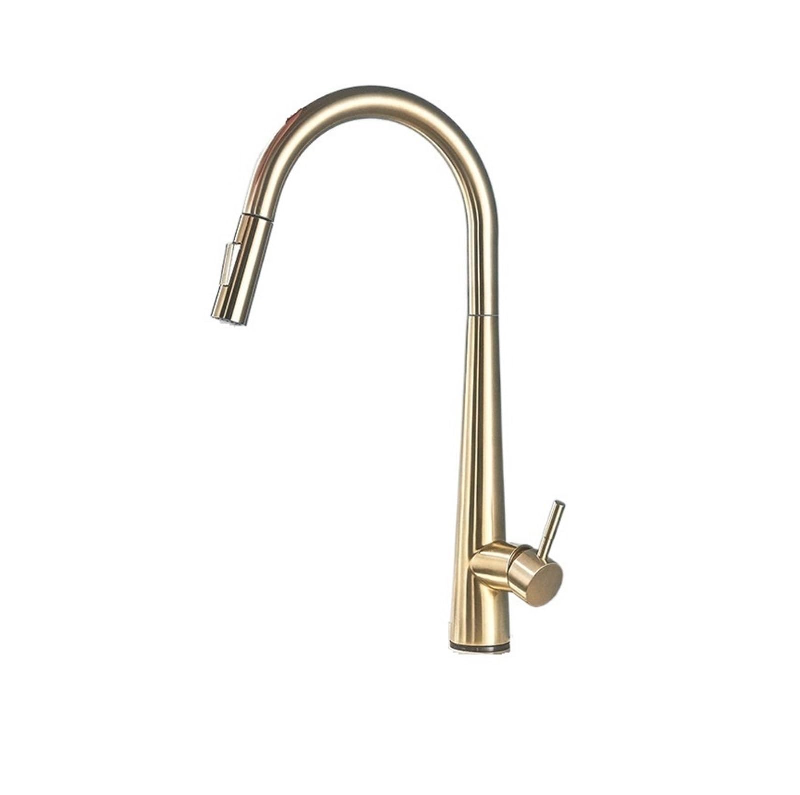 HADECOLL Pull-Out Faucet Sensor Kitchen Faucets Smart Touch Control Inductive Faucet Mixer Tap Sensitive Kitchen Easy To Install,Sensor-Brush Gold
