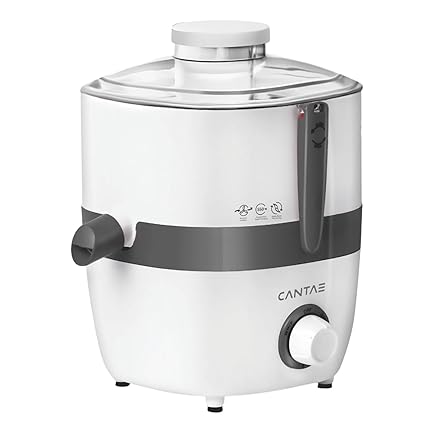 CANTAE LIFE MADE BETTER Juicer Mixer Grinder Cutie 550 Watts White-Grey, White-Green