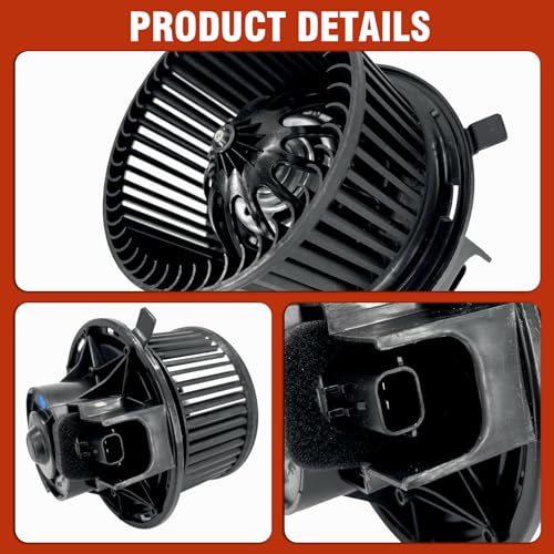Image of AC Heater Blower Motor with Fan 700154 Fit for Jeep Liberty 2002-2007,Compatible with Jeep Wrangler 2002-2006,Replaces# 5066553AA, 68028890AA
