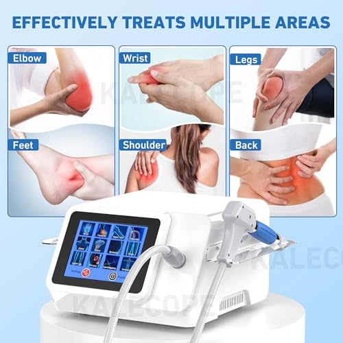 Image of Shockwave Therapy Machine for Muscles and Joints, Full Metal Host for Stable and Stronger Energy Output, Safe and Easy to Use,Non-Invasive, No Side Effects