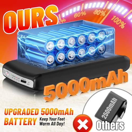 Diowner SK-01 5000Mah Rechargeable Heated Socks thumb #3