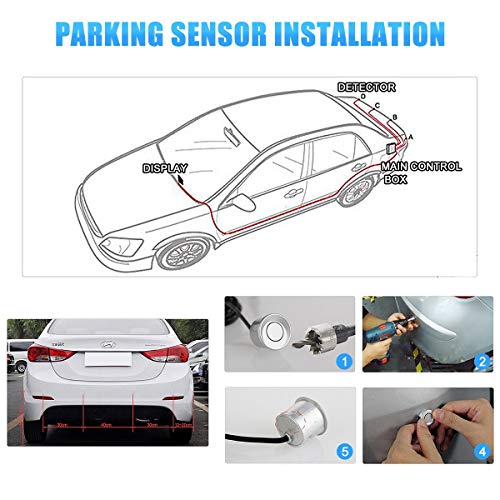 Image of Adroitz Reverse Car Parking Sensor Maruti Suzuki Swift