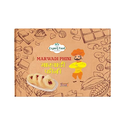Image of Expert Foods Rajasthani Phinni I Jodhpur Sweet Kesar Finni I Doodh Fini Indian Sweets (Without Sugar) (900 g)