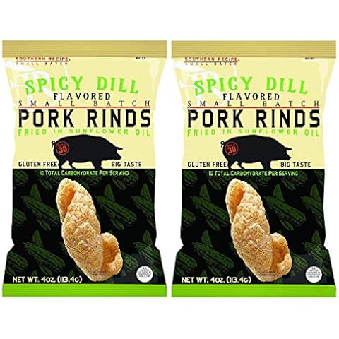 Southern Recipe Small Batch Spicy Dill Pork Rinds Cover