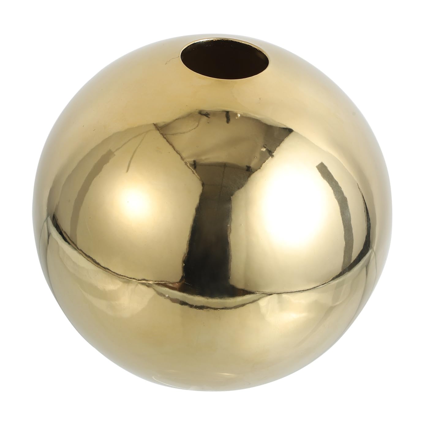 Vase en céramique dorée électrolytique pour offrir une décoration élégante et unique