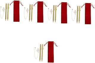 Baluue Dowsing Rods Spiritual 5 Sets SMA Antenna Paranormal dowsing Pendulum LTE Antenna Rotary Tool Brass Compass Diving rods