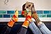 Rainbow Socks - Hombre Mujer Divertidos Calcetines de Hamburguesa Vegana - 2...