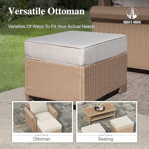 Luxury Patio Conversation Set Wicker