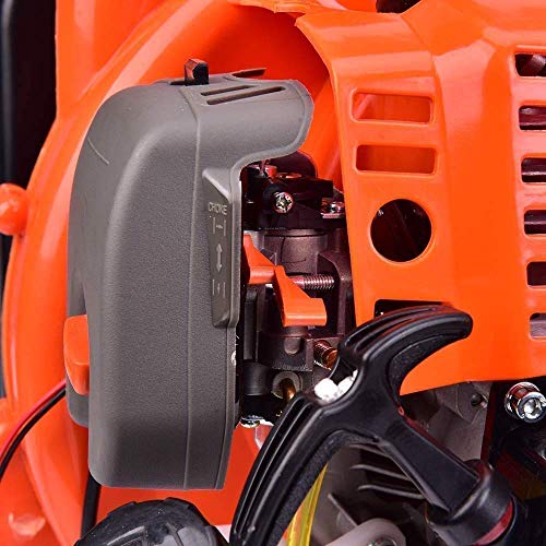 Shueriu Electric Backpack Leaf Blower - 52cc 2 Stroke 3.2HP Gas Cordless Backpack Leaf Blower, Backpack Blowers Gas Powered with Padded Harness to Blow Leaves, Snow