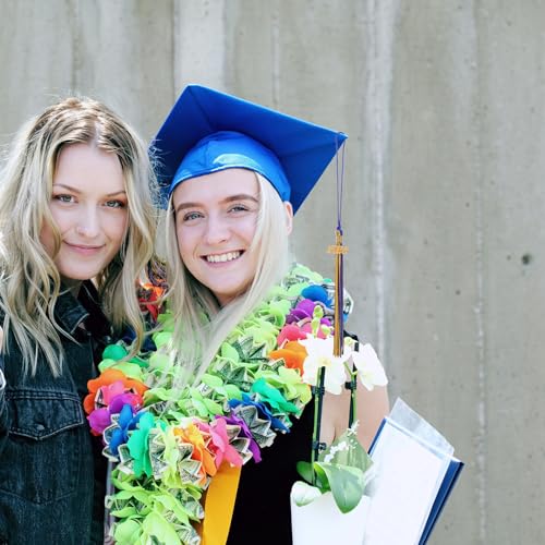 12 Borlas de Graduación 2026 Operitacx Azul y Dorado para Gorro con Dije 7