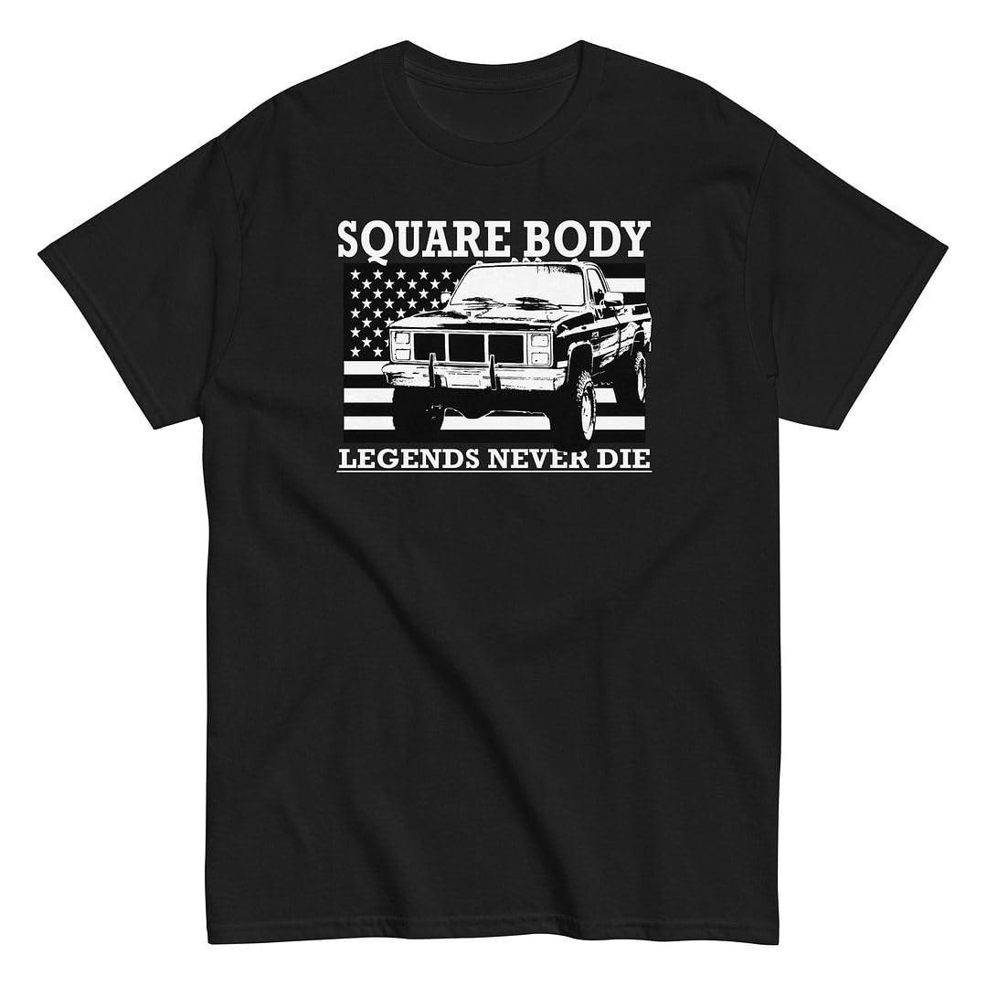 Aggressive Thread Square Body Truck T-Shirt Squarebody Legends Shirt