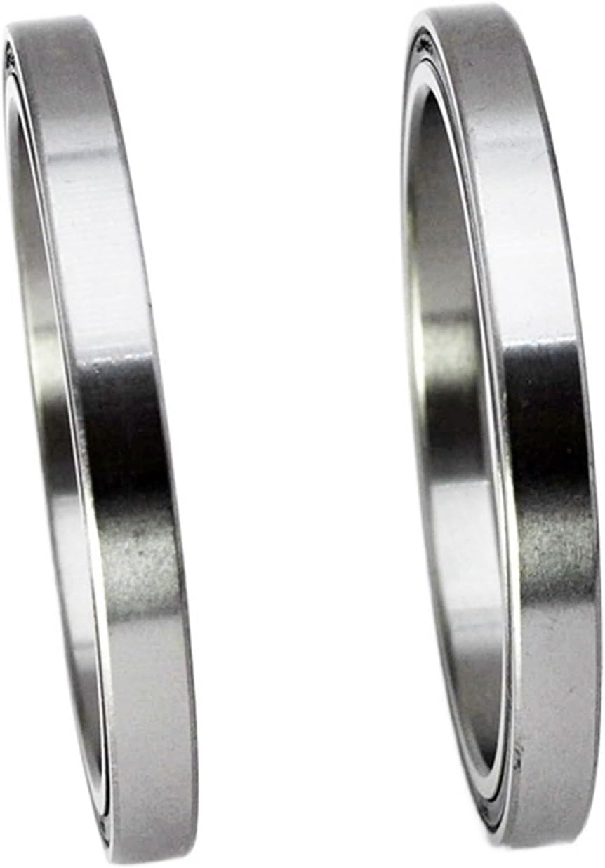 2pcs 6706 6707 6708 6709 6710 2RS RS Thin Section Bearing Deep Groove Ball Bearings(6707-2RS 35x44x5mm)