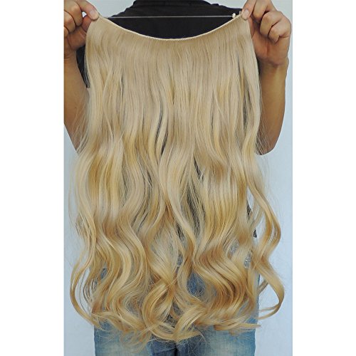 Secret Halo Hair Extensions Flip in Curly Wavy Hair Extension Synthetic Women Hairpieces 20" (20 Inch, #25)
