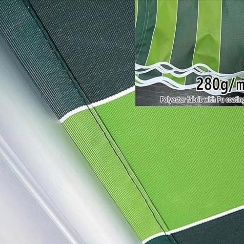 Tissu de remplacement pour auvent rétractable de terrasse 4x3.5m