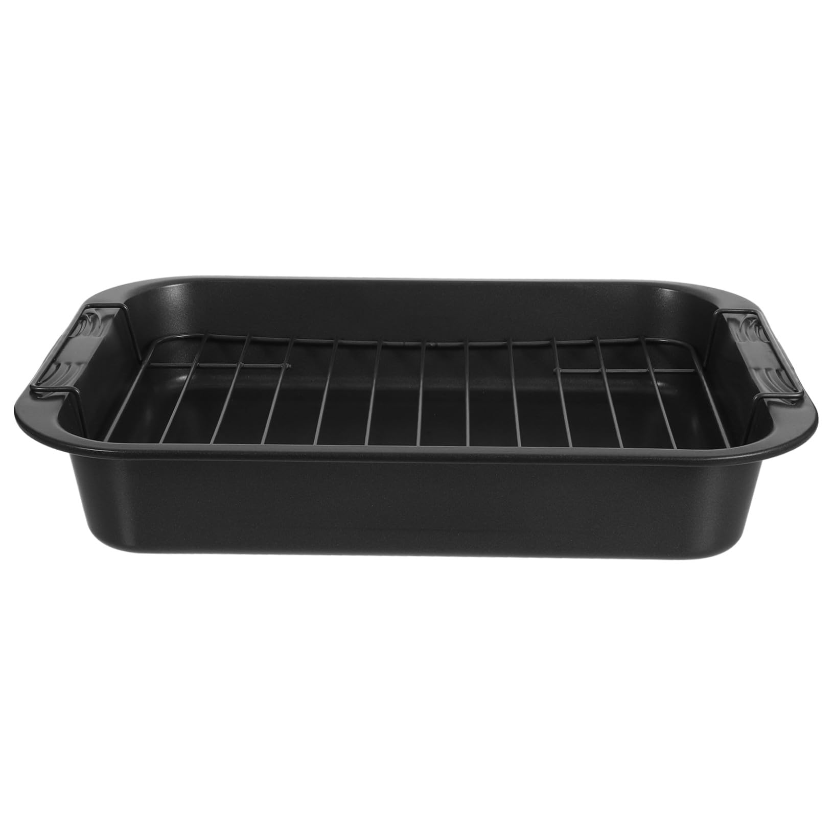 Hemobllo Plaque Pâtisserie Rectangulaire Profonde Acier Moule à Gâteau Antiadhésif pour Four Domestique et Professionnel Plateau de Cuisson Réutilisable Facile à Nettoyer