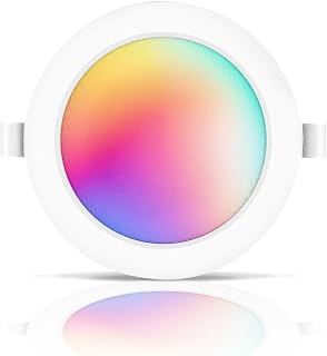 VoltShine Downlight LED Smart RGB WiFi, telecomando, dimmerabile, per illuminazione...