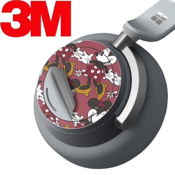 Skinit Decal Audio Skin Compatible with Surface Headphones - Officially Licensed Disney Minnie Mouse Dancing Pattern Design