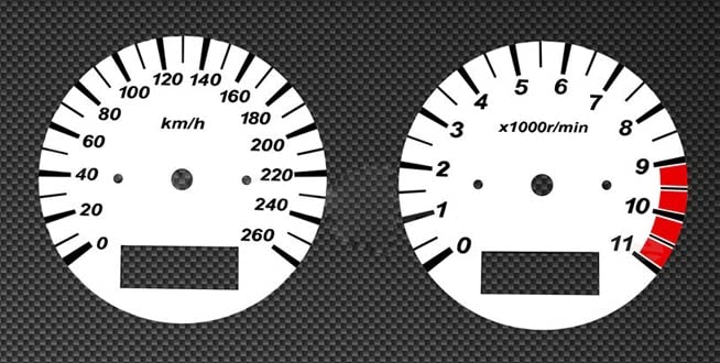 Compteur de vitesse pour rénover la Suzuki GSX 1400