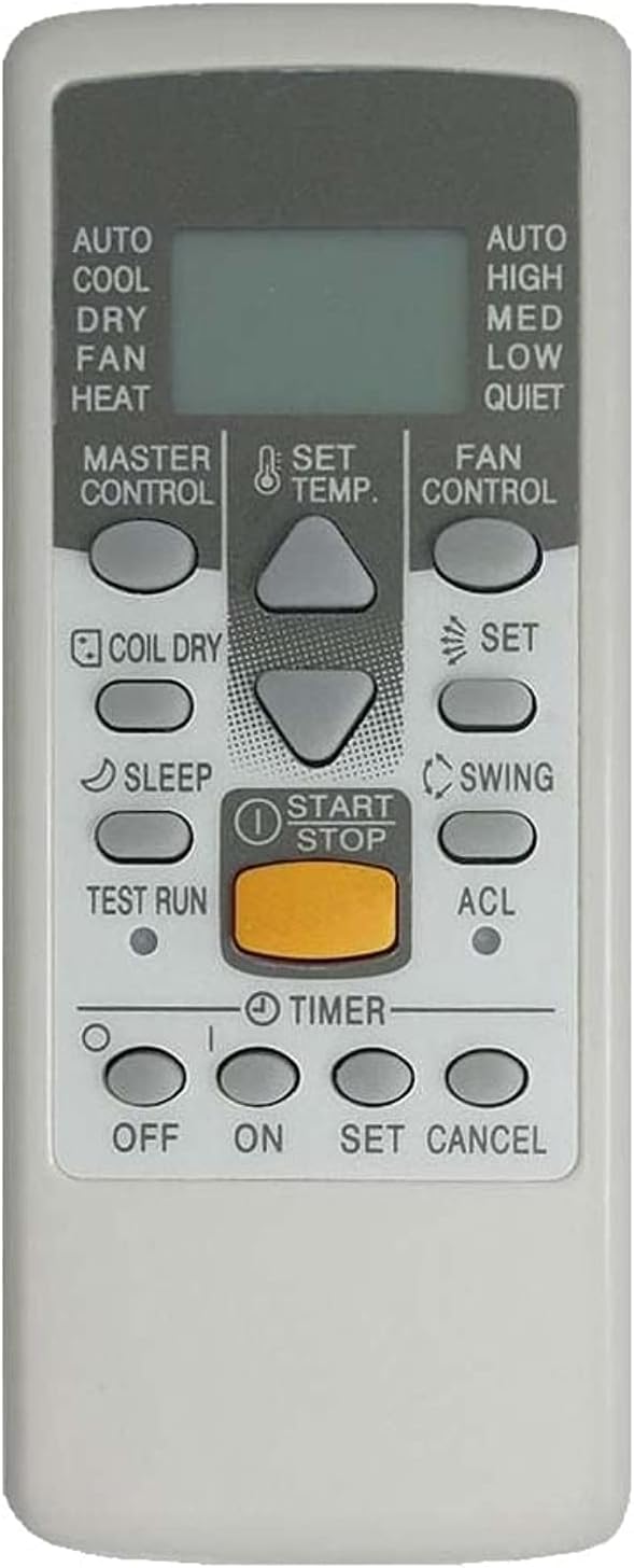 UNIVERSAL Air Conditioner Remote Control, REPLACEMENT REMOTE CONTROL Compatible With Aftron.