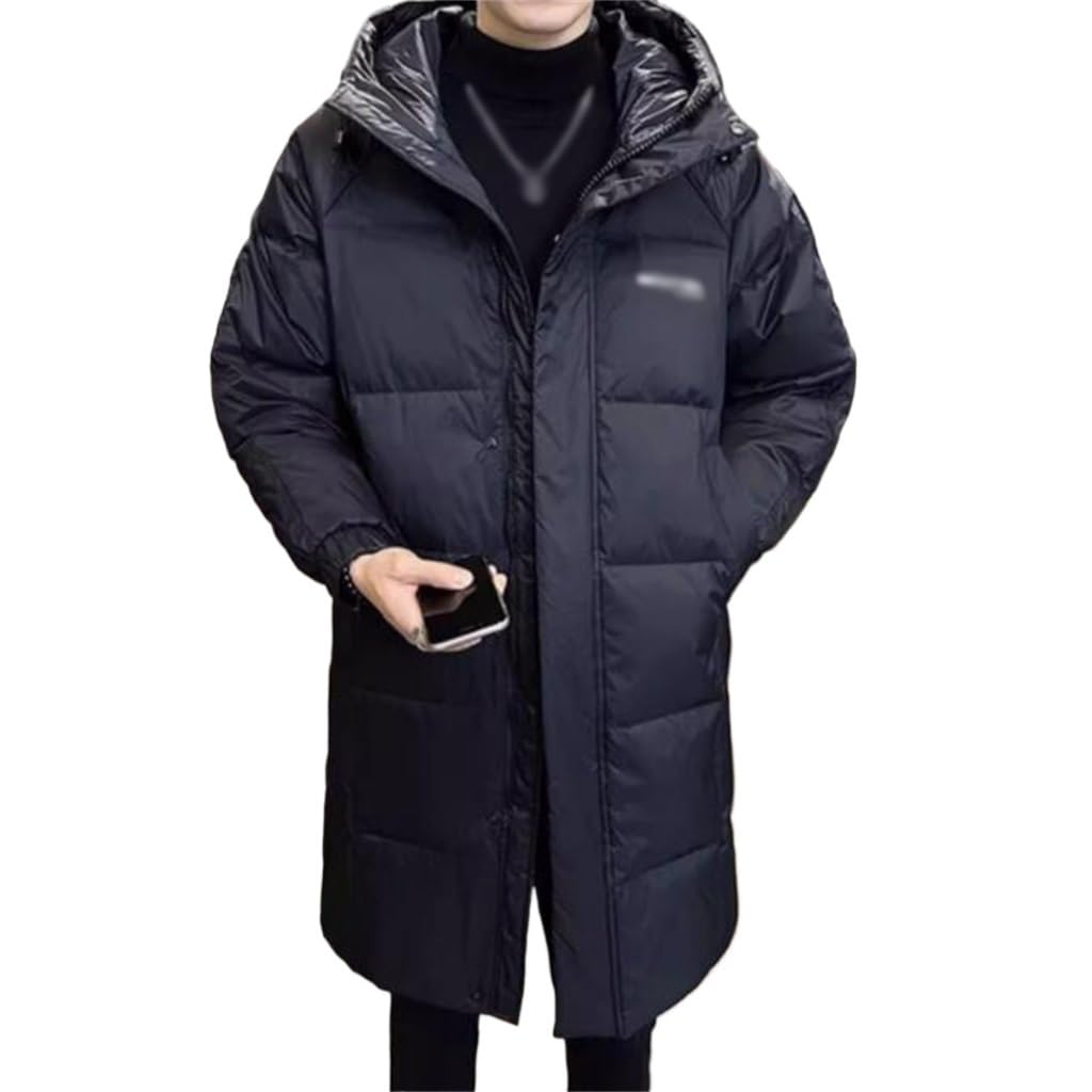 High Street Ruffian Handsome In The Long Of Thick Coat Down Jacket Mens Winter