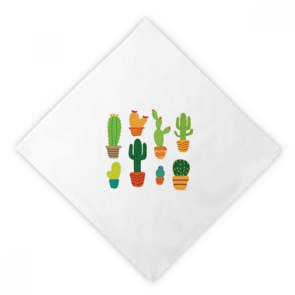 Serviettes en tissu cactus réutilisables pour remplacer les serviettes en papier jetables
