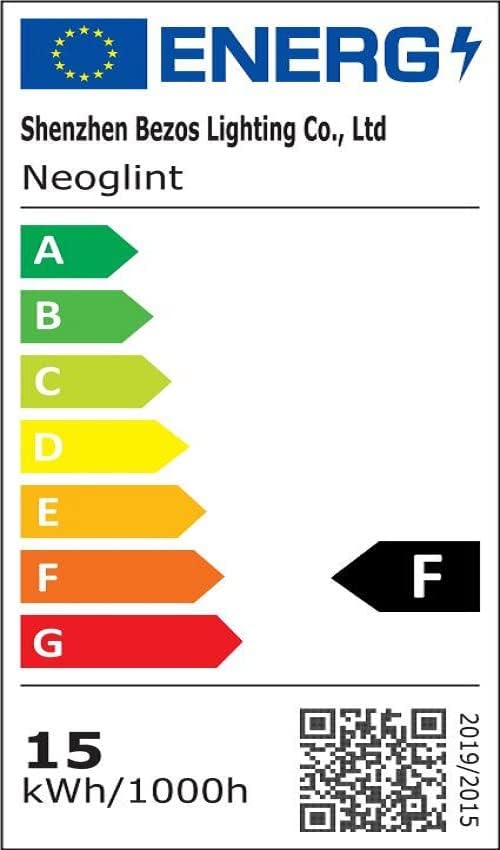 Etrogo Plafonnier LED Smart avec Télécommande 2700k-6000K 24W 2400LM